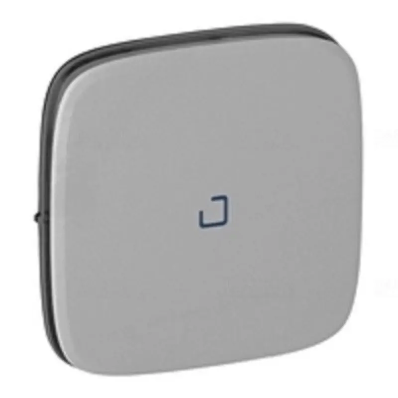 Legrand 755047 Valena Allure kétpólusú kapcsoló billentyű, jelzőfényes, alumínium Expressz szállítás