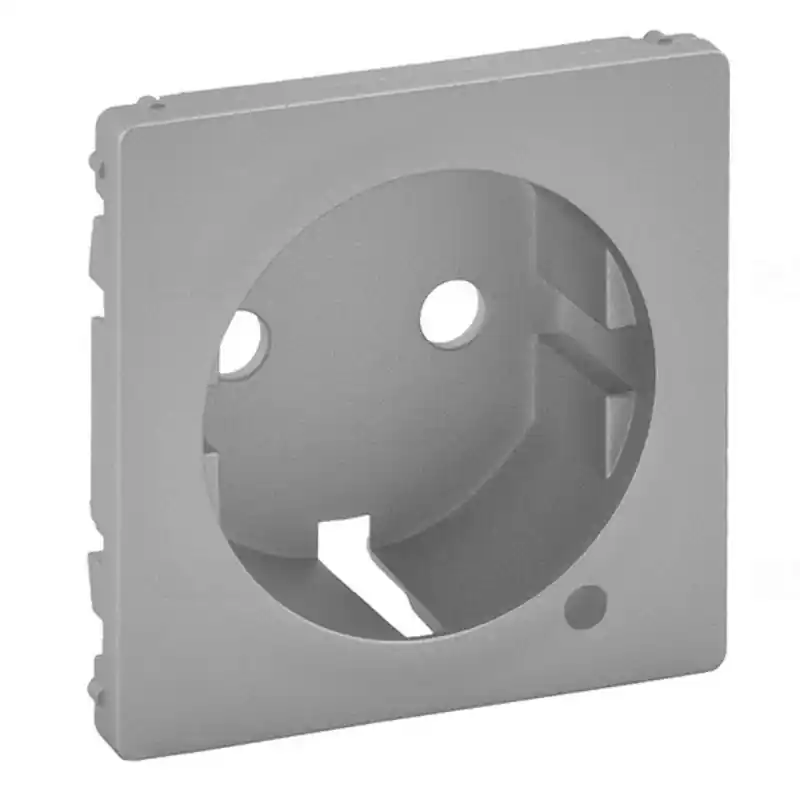 Legrand 754852 Valena Life 2P+F csatlakozóaljzat ellenőrzőfényes burkolat, alumínium Újdonság