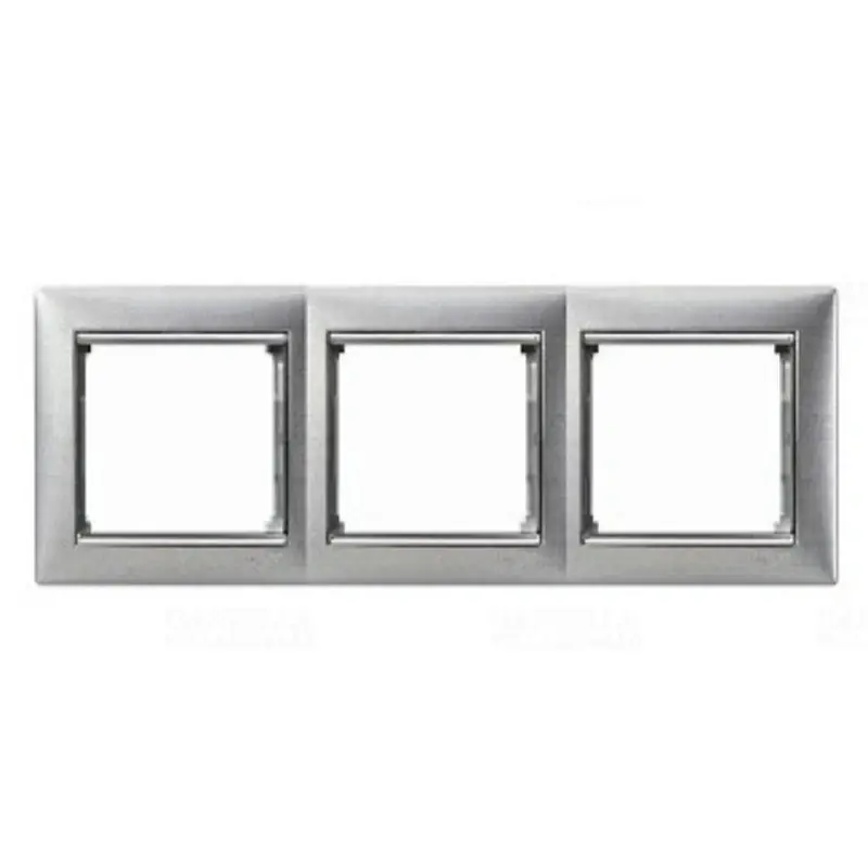 Eredeti Legrand 770333 Valena 3-as keret, tetszőleges, alumíniummetál