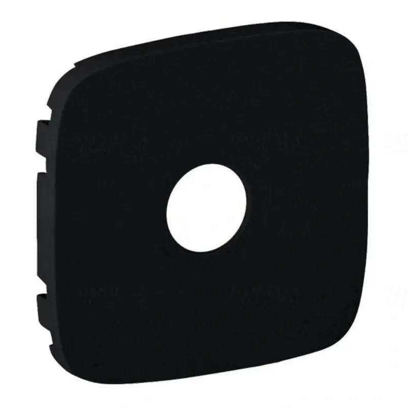 Legrand 754768 Valena Allure TV aljzat burkolat, fekete Eredeti