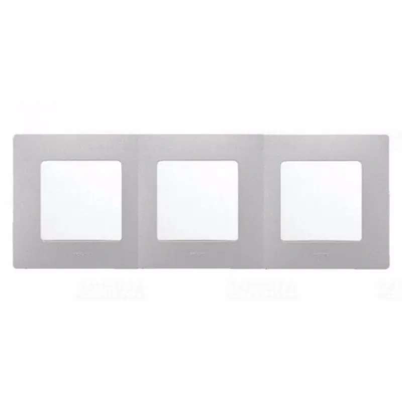 Autentikus Legrand 397043 Niloé 3-as keret, alumínium