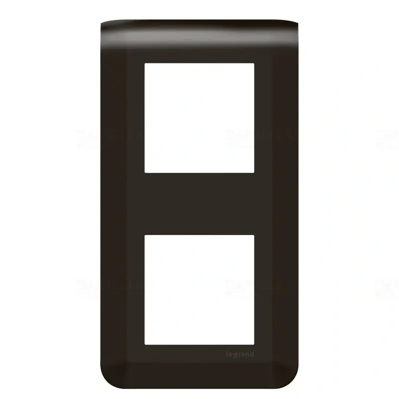 Gyors szállítás Legrand 079062L Program Mosaic keret 2x2modul, függőleges, matt fekete
