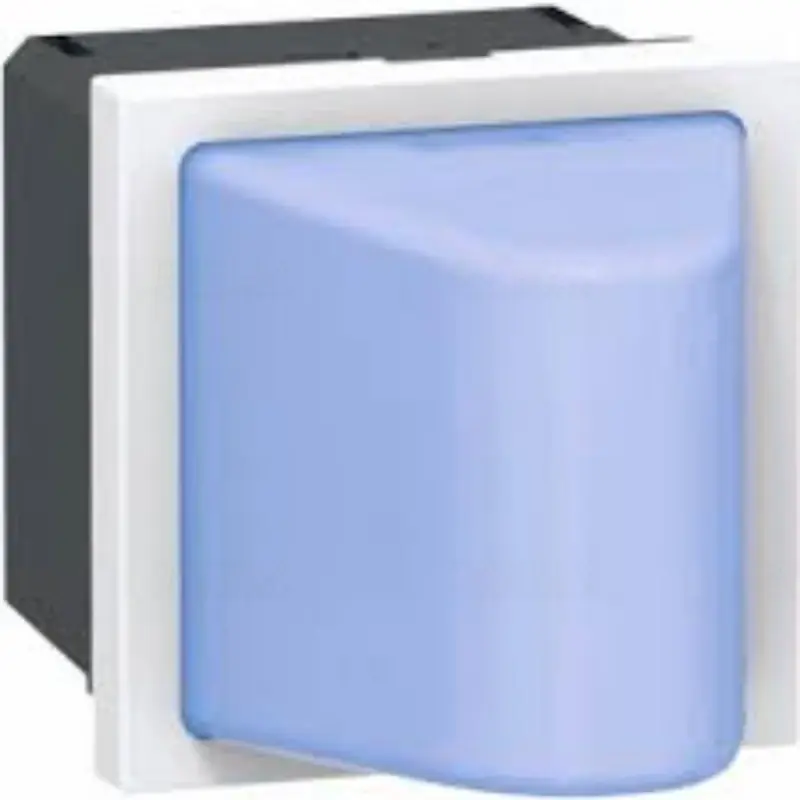 Legrand 078563 Program Mosaic jelzőlámpa 2modul, kék LED, 12-24V Korlátozott ajánlat