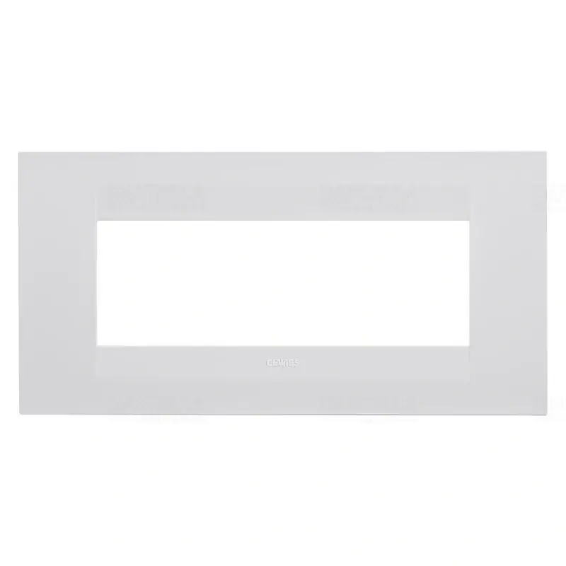 Biztonságos fizetés Gewiss Chorus Geo tejfehér 6-os keret 16406TB