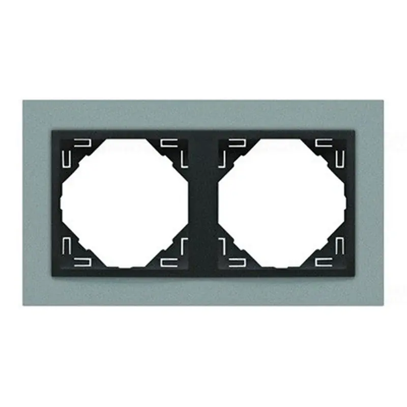 Újdonság 90920 TAS ANIMATO 2-es keret, alumínium és szürke, Elko Ep