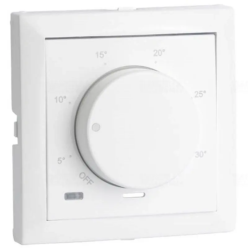 LOGUS Fedlap tekerőgombos termosztáthoz, fehér 90746 TBR Utolsó esély
