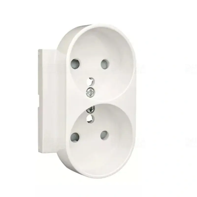 90656 TBR Dupla dugalj fedlap, fehér, Elko Ep Prémium