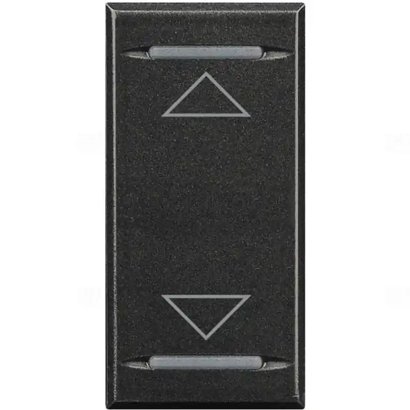 Prémium Axolute billentyűhöz,1 modul fel-le szimbólum fekete HS4911AH