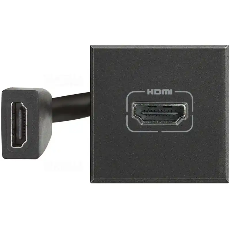 Expressz szállítás Bticino Axolute HDMI csatlakozó aljzat, antracit HS4284