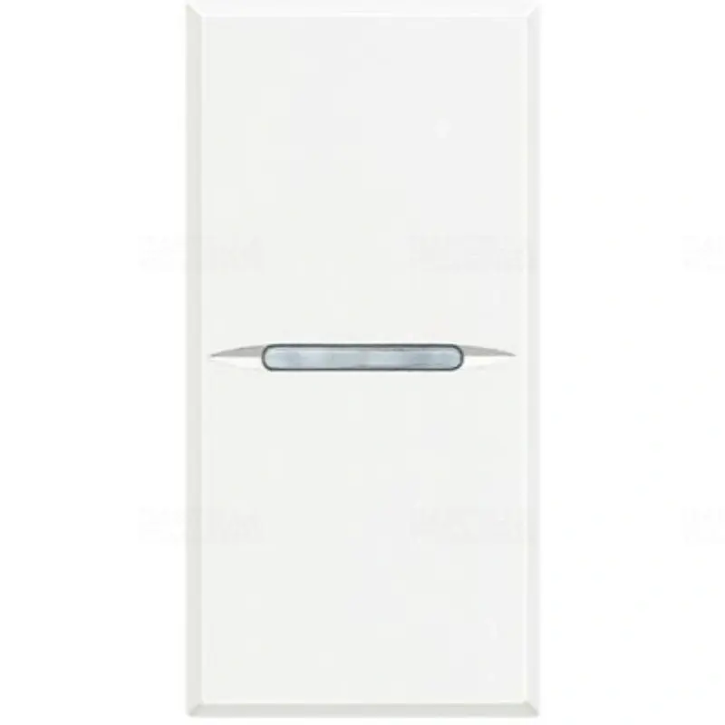 BTICINO Axolute egyp. nyomó 1 modulos, fehér HD4005N Újdonság