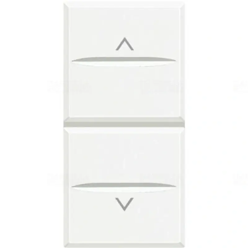 Kiárusítás Axolute dupla nyomógomb 1 mod, fehér, reteszelt HD4037