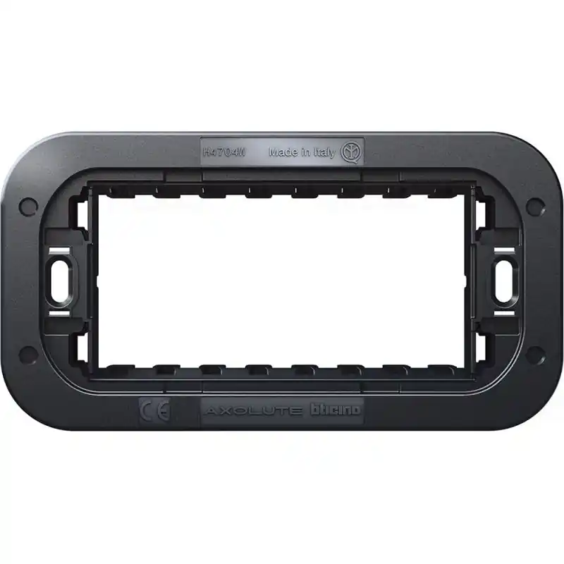 BTICINO Axolute rögzítőkeret 4 modulos, csavaros AIR H4704W Pénzvisszafizetés