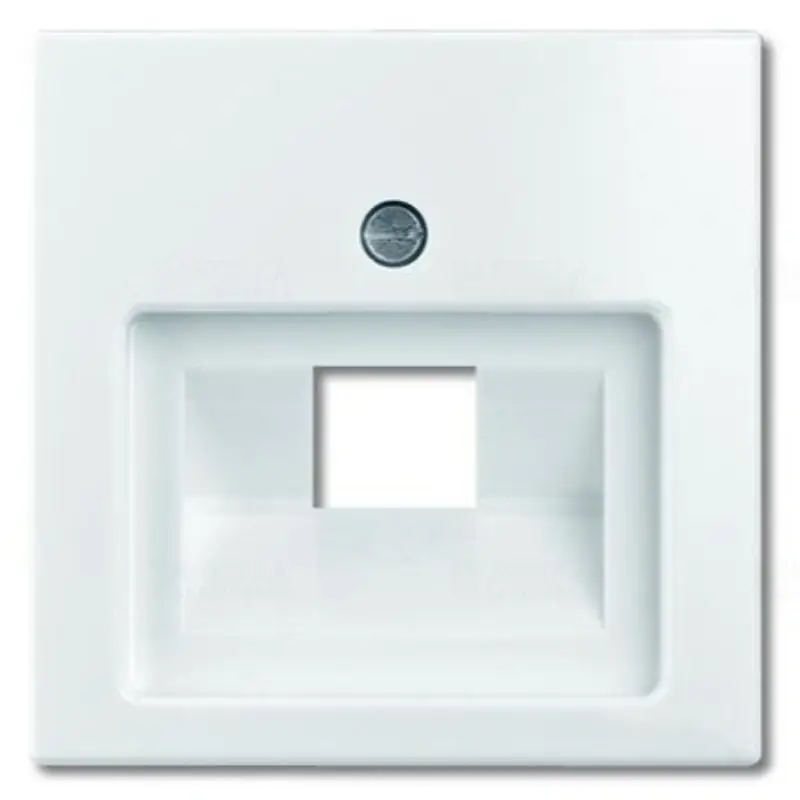 Olcsó Basic55 1803-94-507 1xRJ45 Cat6 UTP fedlap, hófehér 2CKA00175300096 ABB