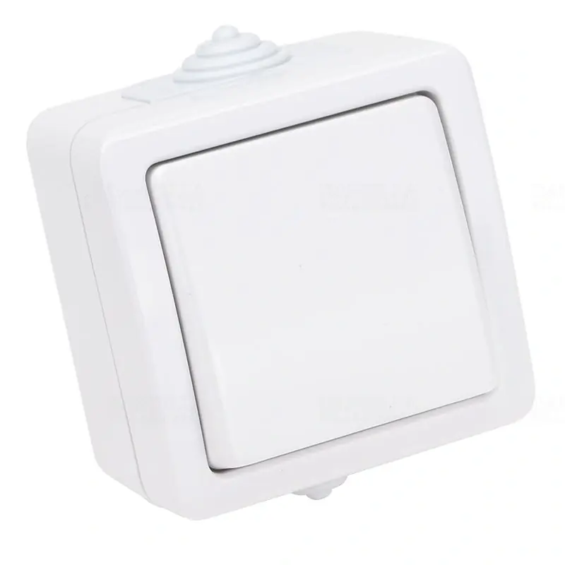 Falon kívüli 1-áramkörös kapcsoló 10AX, IP54, (101) TR-PH05 Tracon Újdonság