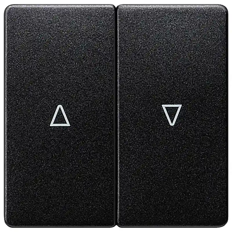 Pénzvisszafizetés Siemens 5TG6234 redőny/zsalu billentyű, antracit (RAL7016), DELTA i-system