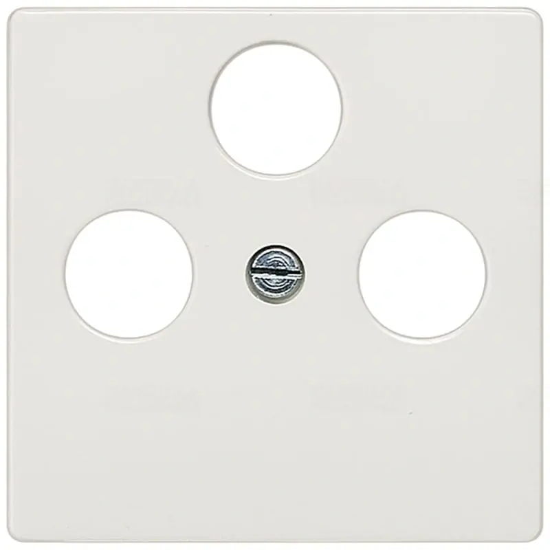 Újdonság Siemens 5TG2548-2 antenna fedlap, 3 nyílás, titánfehér (RAL9010), DELTA i-system