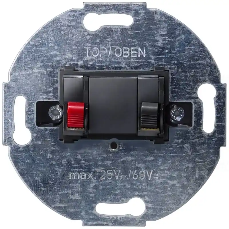 Autentikus Siemens 5TG2467-2 DELTA hangszóró csatlakozóaljzat, egyes, max. 25 VAC/60VDC