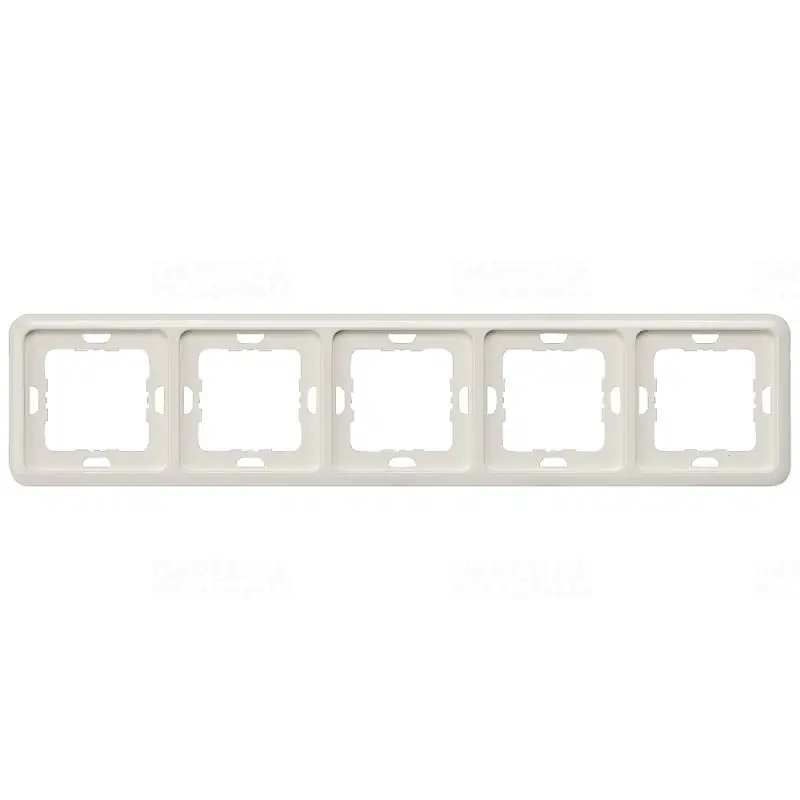 Ingyenes szállítás Siemens 5TG1815 5-ös keret, titánfehér (RAL9010), DELTA profil