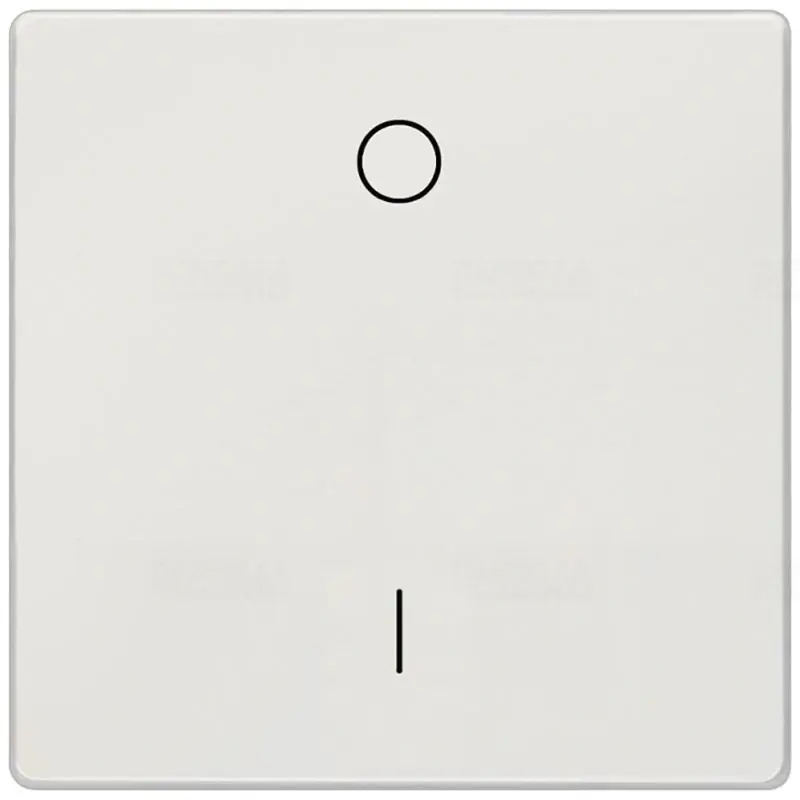 Siemens 5TG7142-1 billentyű I-O, platina (RAL9007), DELTA style Eredeti