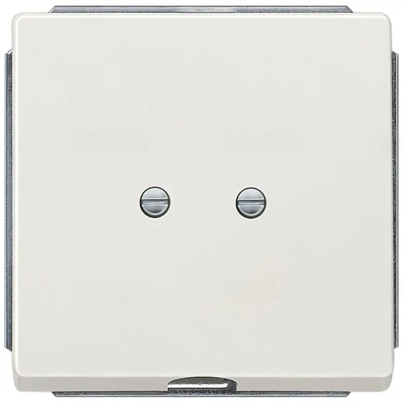 Autentikus Siemens 5TG1335 kábelkivezető, titánfehér (RAL9010) 68x68mm, DELTA style