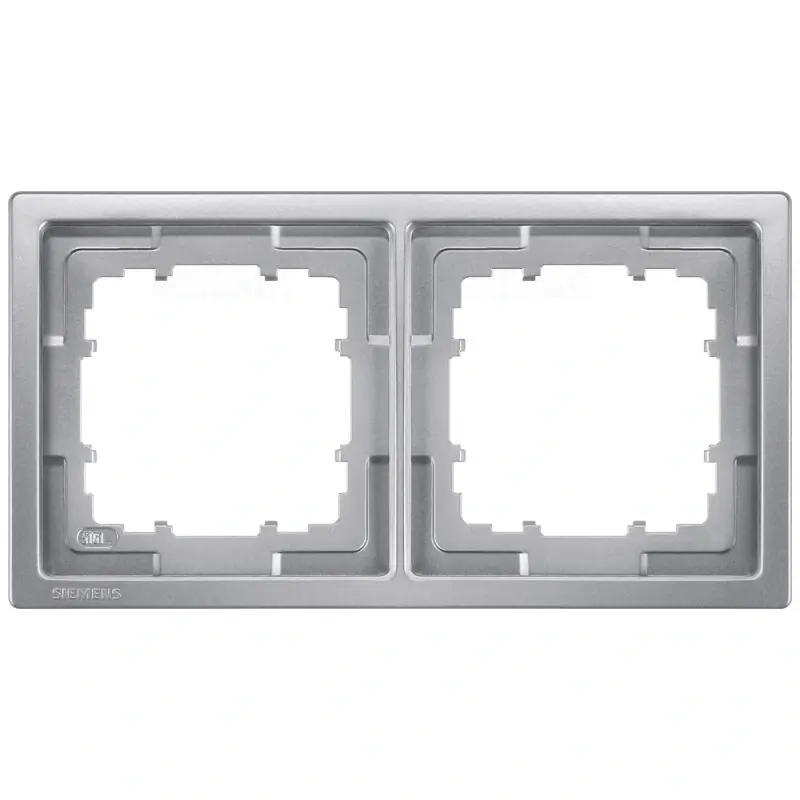 Ajánlat Siemens 5TG1322-1 2-es keret, platina (RAL9007), DELTA style