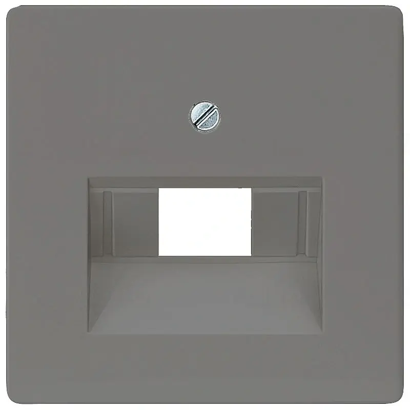 Népszerű Siemens 5TG1227 1/2xRJ11/45 fedlap, Rutenbeck-hez, antracit (RAL7016), DELTA i-system