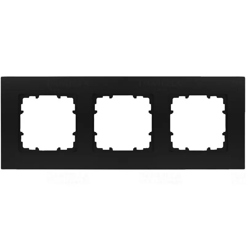 Kedvezmény Siemens 5TG1113-0SB 3-as keret, fekete, DELTA miro