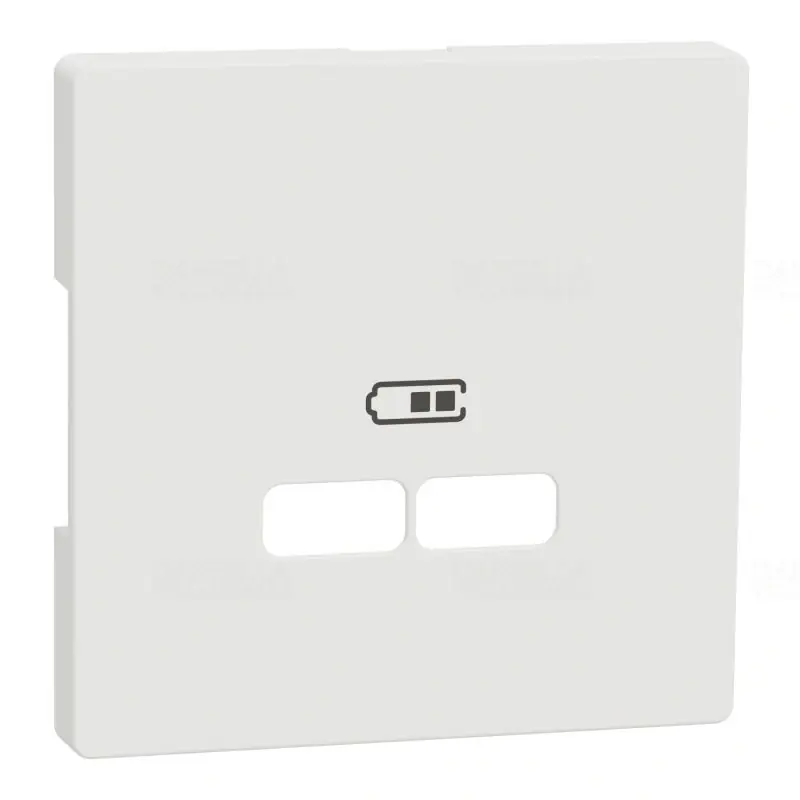 MERTEN Fedlap, USB töltőkhöz, System-D, mattfehér MTN4367-6037 Schneider Kedvezmény