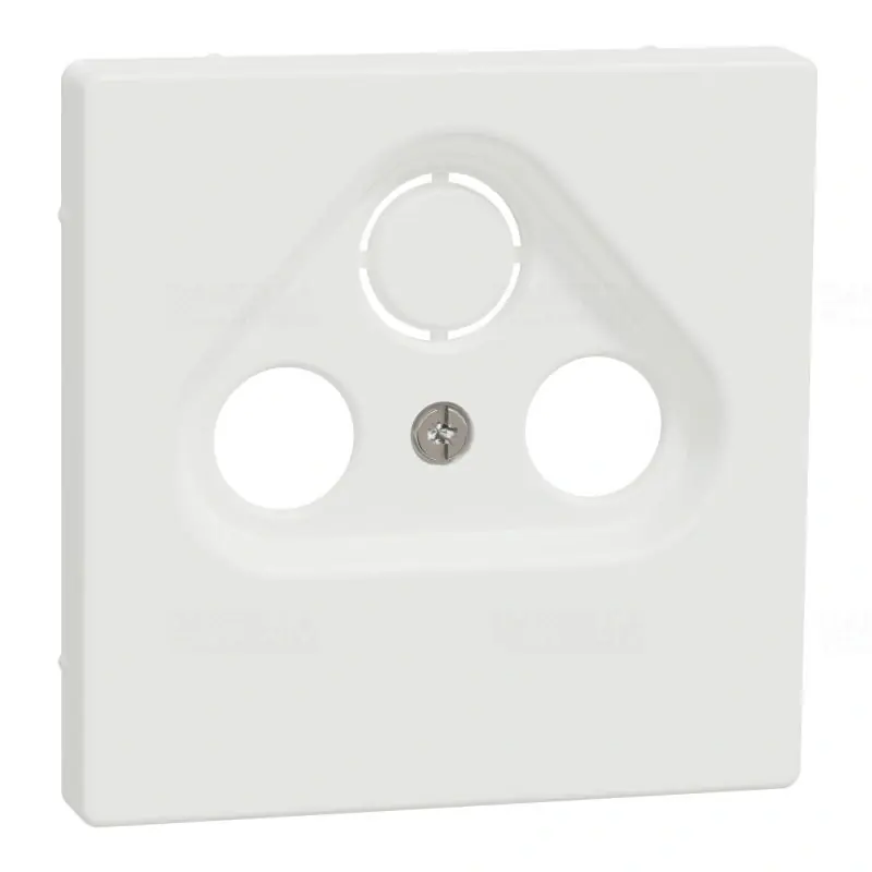 MERTEN Fedlap, 3 kimenetes antenna csatlakozóhoz, System-D, mattfehér MTN4123-6037 Schneider Csak ma