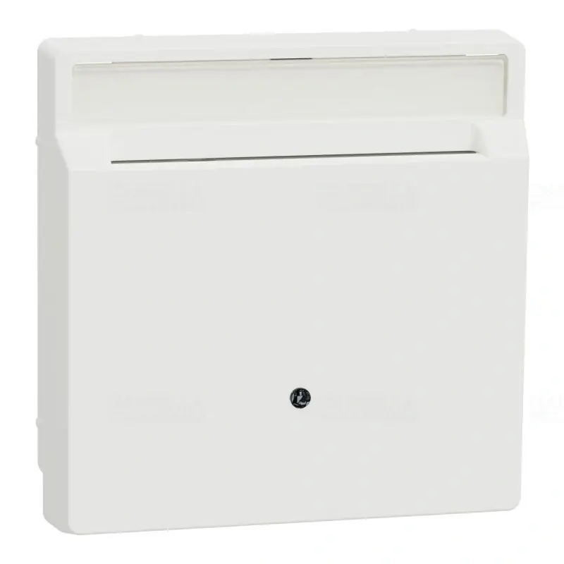 Újdonság MERTEN Fedlap, hotelkártya kapcsolóhoz, System-D, mattfehér MTN3854-6037 Schneider