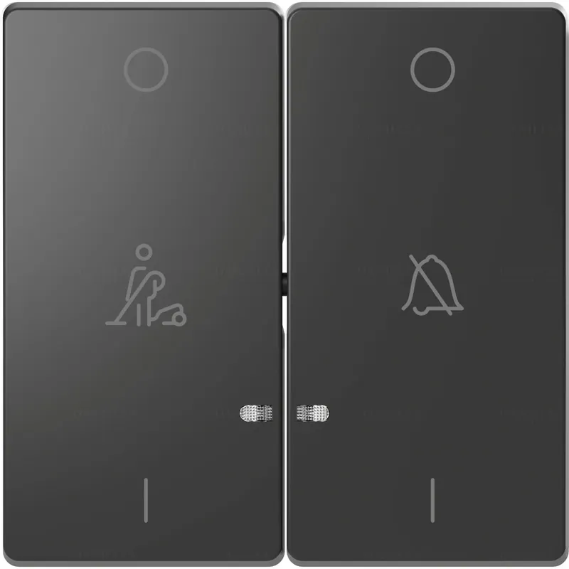 Kedvezmény MERTEN Dupla billentyű, szállodai funkciókhoz, D-Life, antracit MTN3429-6034 Schneider