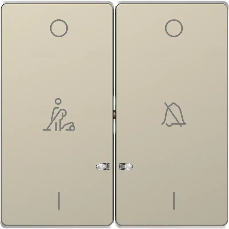 MERTEN Dupla billentyű, szállodai funkciókhoz, D-Life, szahara MTN3429-6033 Schneider Kiváló minőség