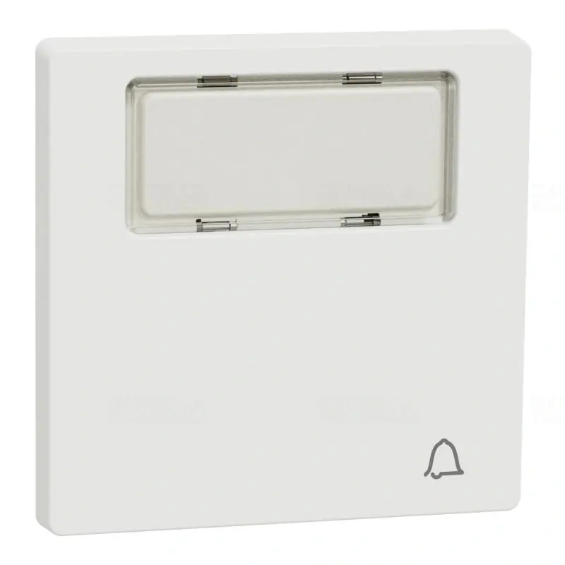 MERTEN Feliratozható billentyű, csengőjellel, System-D, mattfehér MTN3365-6037 Schneider Népszerű