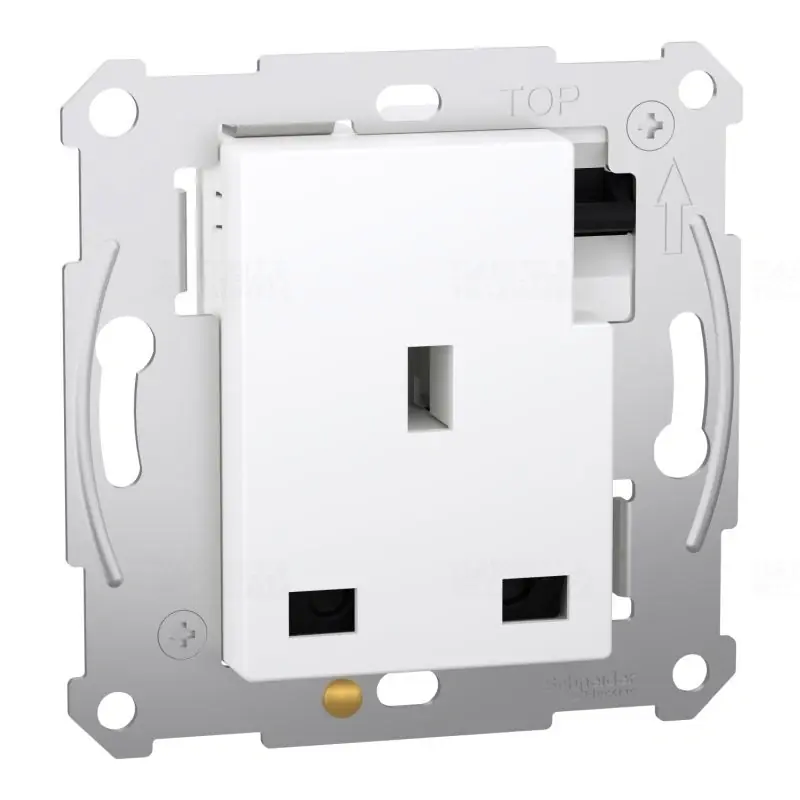 MERTEN Brit 2P+F csatlakozóaljzat, kapcsolható, csavaros, 13A, 250 V MTN2122-0000 Schneider Legjobb ár