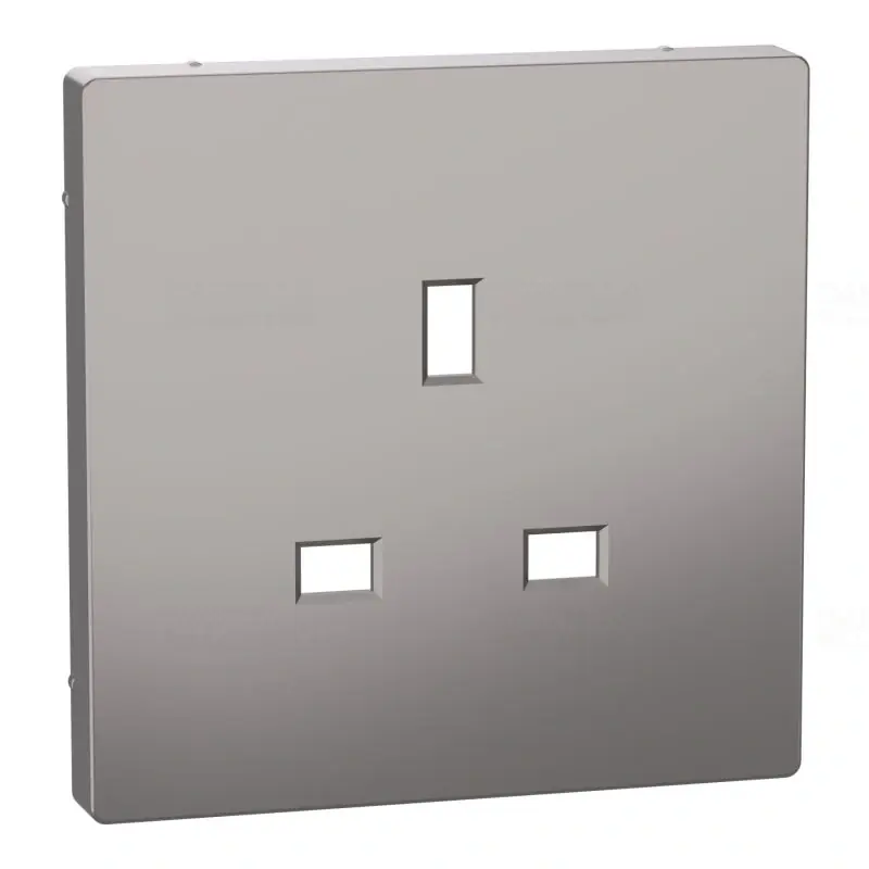 Kedvezmény MERTEN Fedlap, brit csatlakozóaljzathoz, System-D, nikkel MTN2120-6050 Schneider