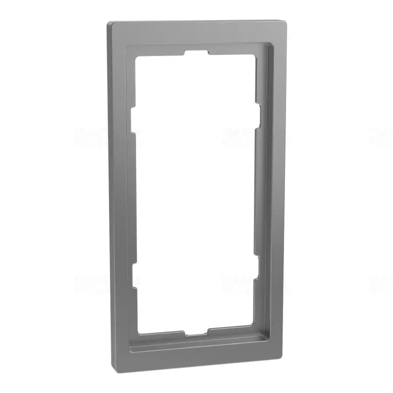 MERTEN D-Life kettes keret, egyterű, acél MEG4025-6536 Schneider Újdonság