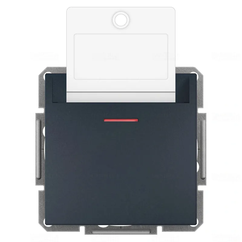 ASFORA Hotelkártya kapcsoló, antracitEPH6200171 Schneider Pénzvisszafizetés