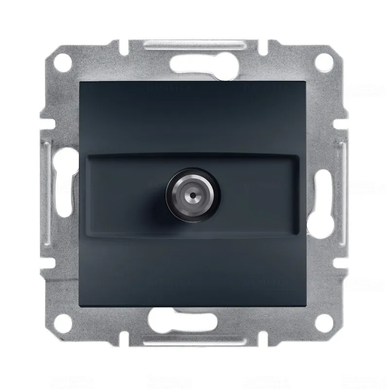 ASFORA SAT aljzat, végzáró, 1 dB, antracitEPH3700171 Schneider Pénzvisszafizetés