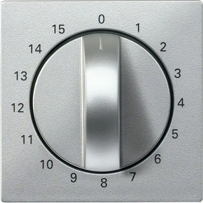 Gyors szállítás MERTEN Burkolat, időkapcsolóhoz (15p), System-M, alumínium 539060 Schneider