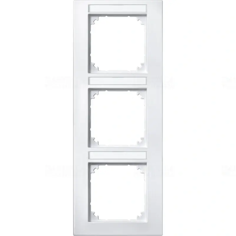 MERTEN M-Plan feliratozható hármas keret, függőleges, mattfehér 476319 Schneider Rendeld meg most