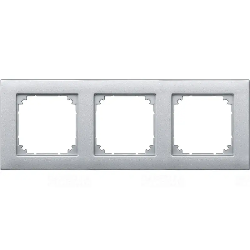 MERTEN M-Plan hármas keret, alumínium 486360 Schneider Népszerű