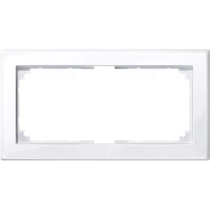 Csak ma MERTEN M-Smart kettes keret, egyterű, aktívfehér 478825 Schneider