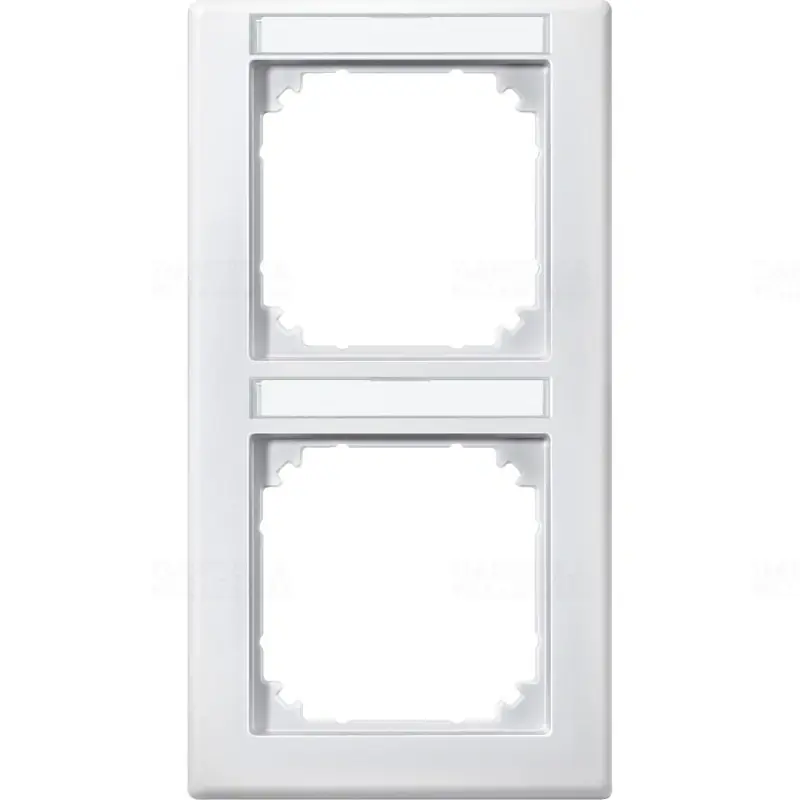 MERTEN M-Smart feliratozható kettes keret, függőleges, mattfehér 474219 Schneider Rendeld meg most