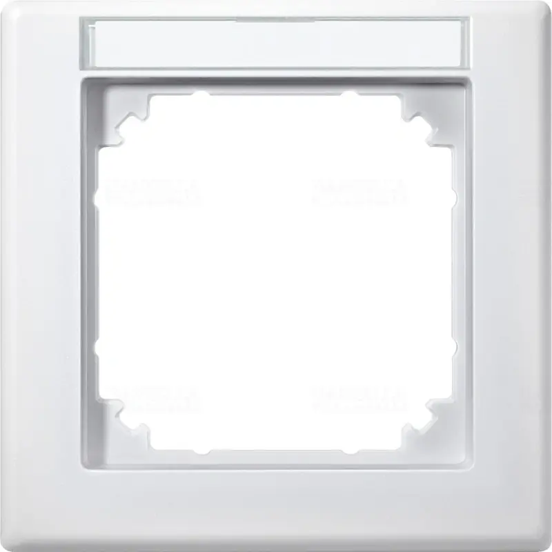 Vedd meg most MERTEN M-Smart feliratozható egyes keret, mattfehér 474119 Schneider