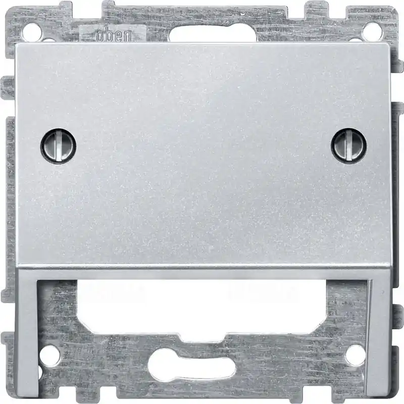 Utolsó esély MERTEN Fedél, kommunikációs betétekhez, System-M, alumínium 464660 Schneider