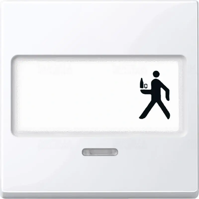 Olcsó MERTEN Feliratozható billentyű, jelzőfényes funkciókhoz, System-M, aktív fehér, antibakt. 434725