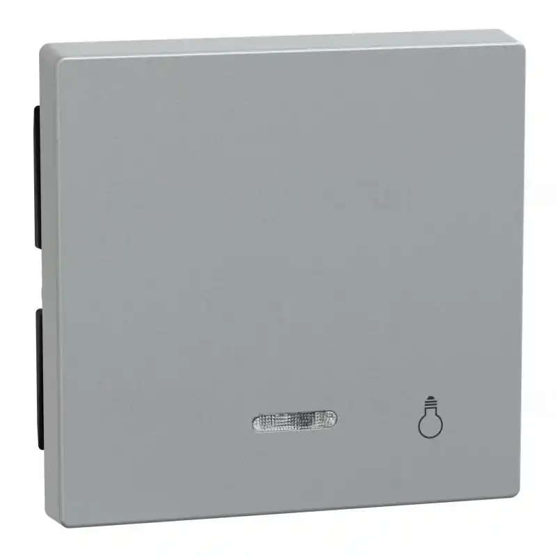 MERTEN Billentyű, lámpajellel, fényjelzős funkciókhoz, System-M, alumínium 430960 Schneider Rendeld meg most