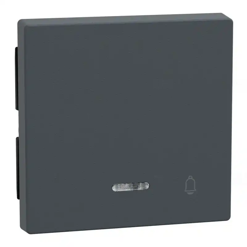 MERTEN Billentyű, csengőjellel, jelzőfényes funkciókhoz, System-M, antracit 430814 Schneider Expressz szállítás