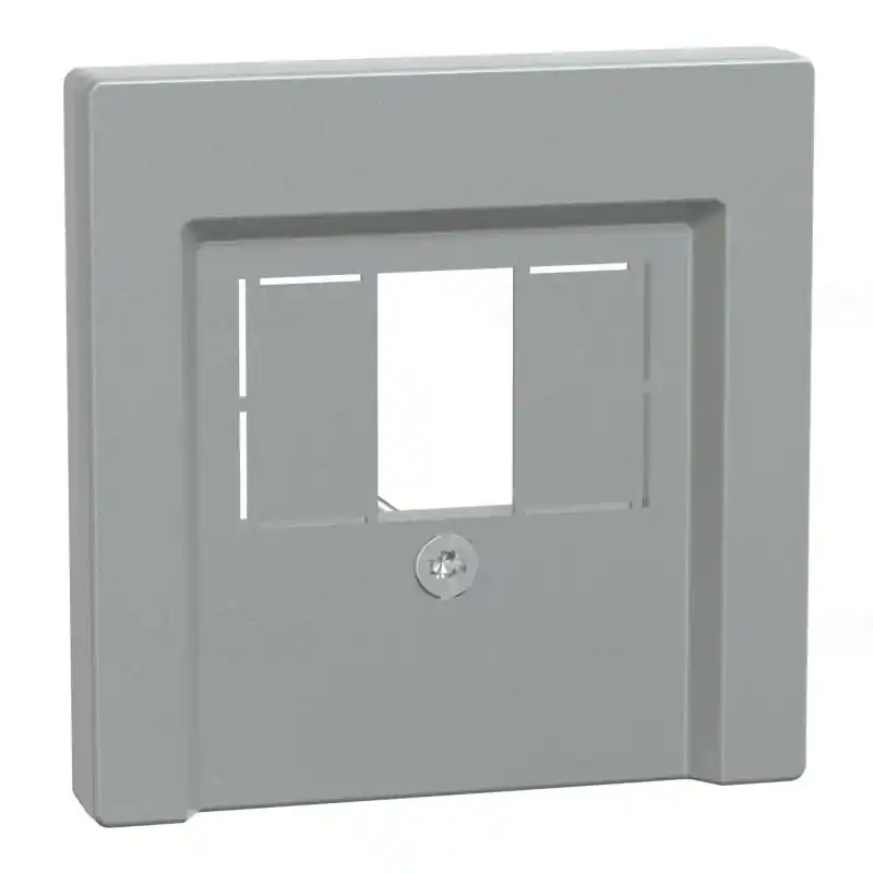 Korlátozott ajánlat MERTEN Többfunkciós fedlap, System-M, Alumínium 297960 Schneider