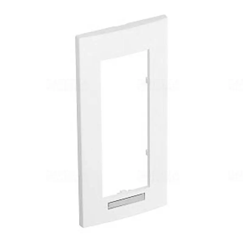 OBO AR45-BSF3 RW Takarókeret 50mm-es szerelvényhez egyes 84x185mm, hófehér 6119387 Kiváló minőség